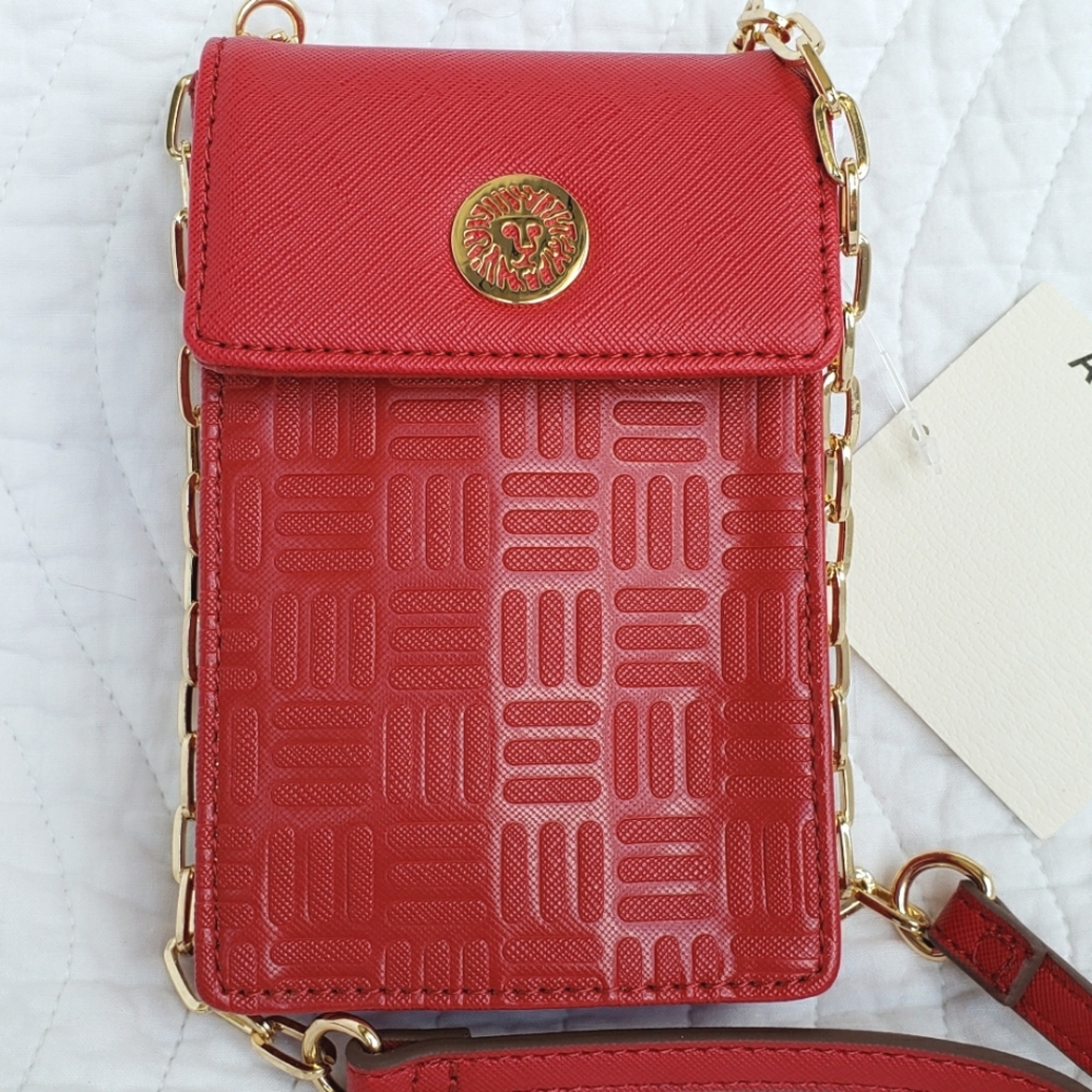 Anne Klein Crossbody Phone and Card Holder Case